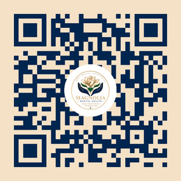 QR code linking to magnoliamentalhealth.net
